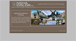 Desktop Screenshot of novacolorinc.com